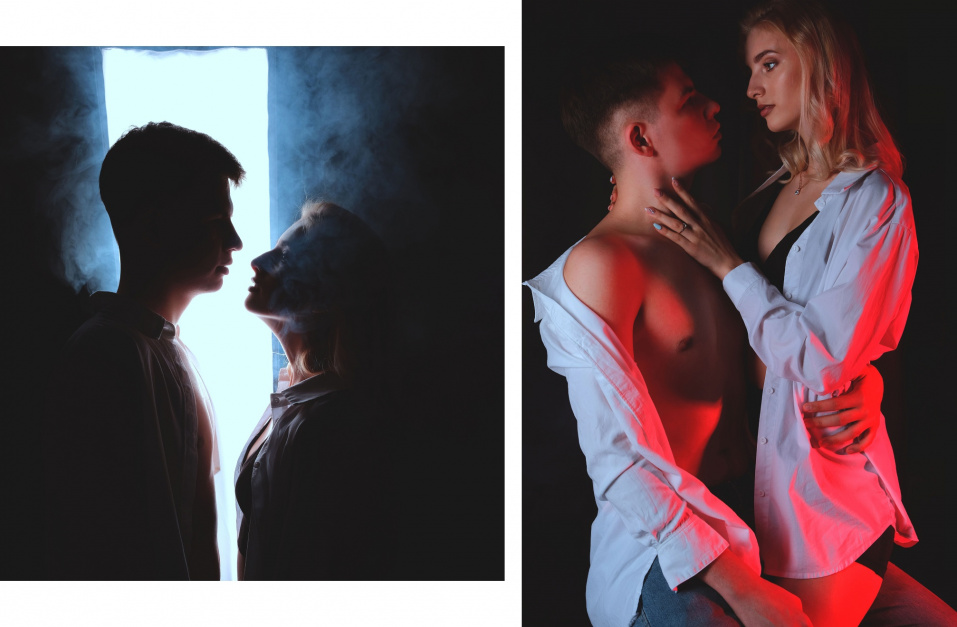 Фотосессия Love Story для пары - забронировать фотосессию в студии от сети фотостудий Fashion Box в Краснодаре – фото № 26